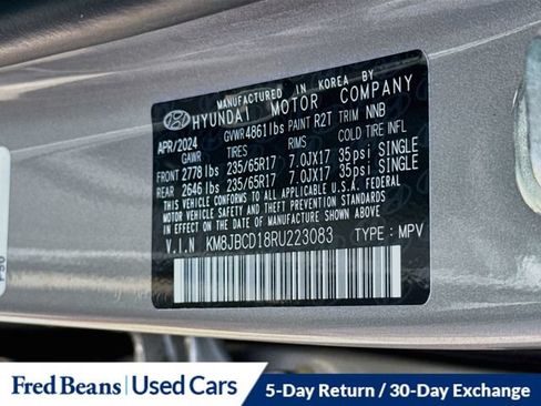 Used 2024 Hyundai Tucson Blue AWD/4WD image 28