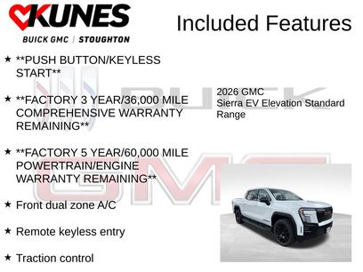 New 2026 GMC Sierra EV Elevation