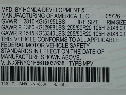 Used 2026 Honda Pilot Elite image 30