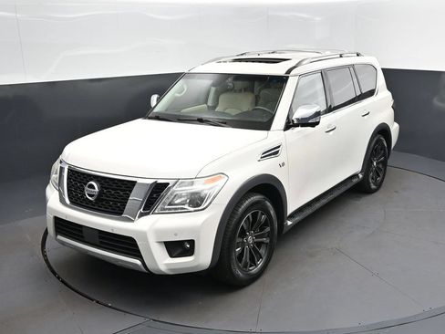 Used 2017 Nissan Armada Platinum w/ Captain Seat Package RWD image 32