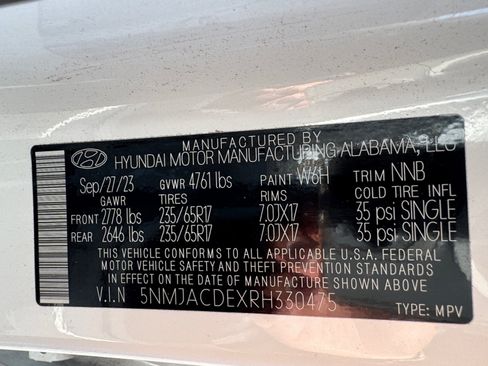 Used 2024 Hyundai Tucson SE AWD/4WD image 20