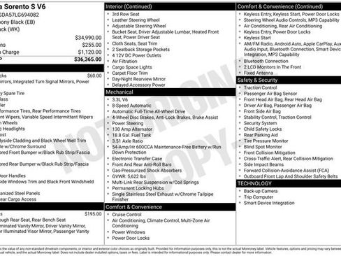 Used 2020 Kia Sorento S image 40