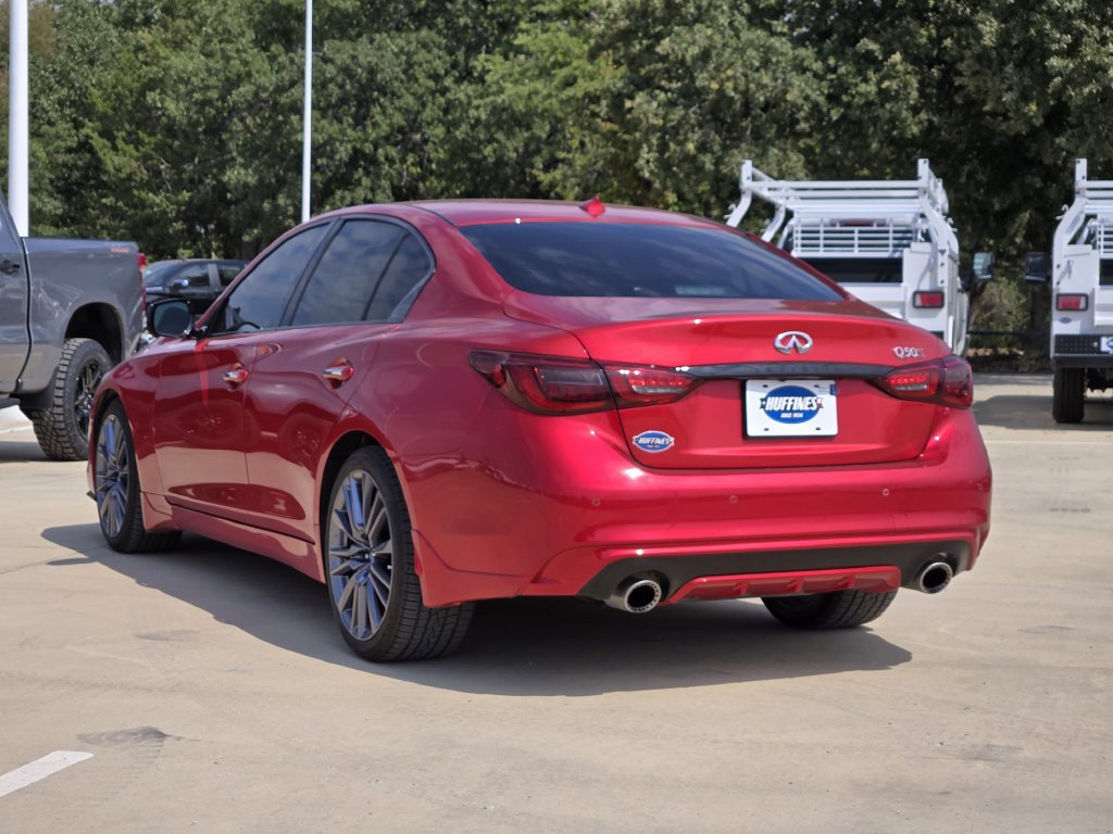 Used 2024 INFINITI Q50 Red Sport 400 RWD image 5