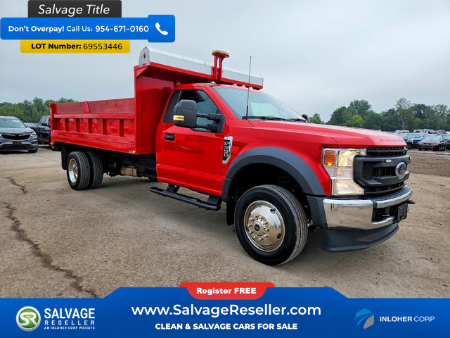 Used 2021 Ford F550 2WD Regular Cab Super Duty image 5