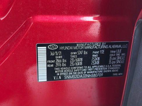 Used 2022 Hyundai Santa Fe SEL w/ Cargo Package image 29