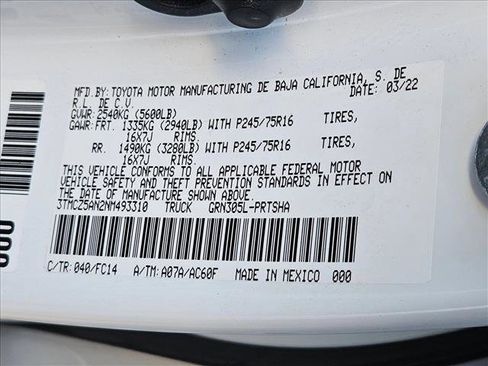 Used 2022 Toyota Tacoma SR5 image 22