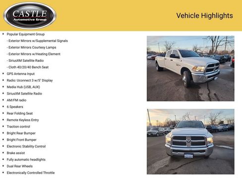Used 2018 RAM 3500 Tradesman w/ Chrome Appearance Group image 7