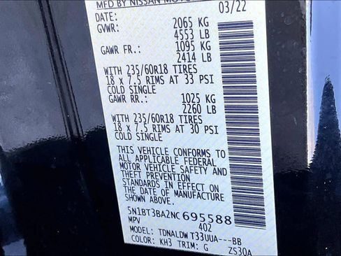 Certified 2022 Nissan Rogue SV image 33