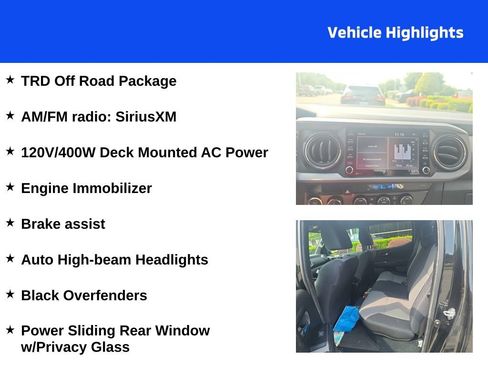 Used 2022 Toyota Tacoma TRD Off-Road AWD/4WD image 4