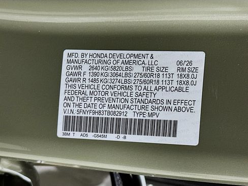 Certified 2026 Honda Passport TrailSport Elite image 27
