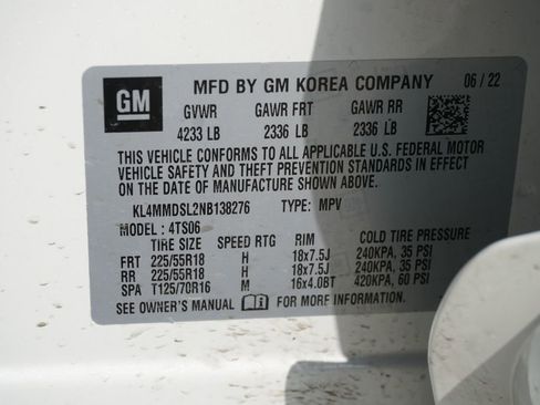 Used 2022 Buick Encore GX Select w/ Sport Touring Package image 35