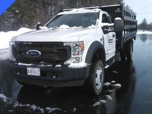 Used 2021 Ford F450 XL w/ Snow Plow Prep Package image 1