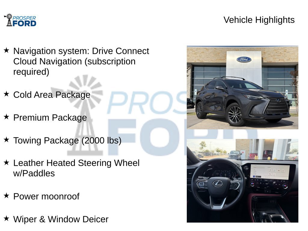 Used 2024 Lexus NX 250 FWD w/ Cold Area Package image 5