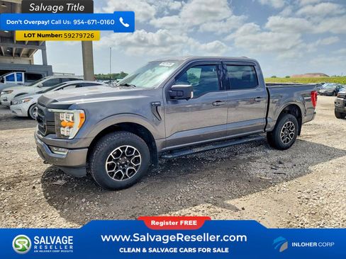 Used 2022 Ford F150 XLT w/ Equipment Group 302A High AWD/4WD image 1