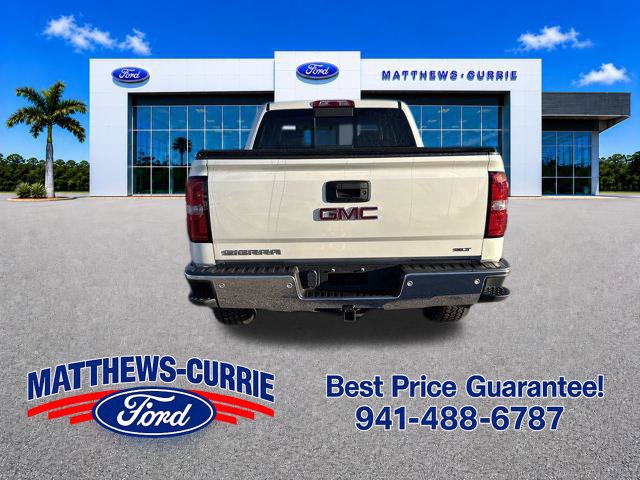 Used 2015 GMC Sierra 1500 SLT w/ SLT Crew Cab Value Package AWD/4WD image 5