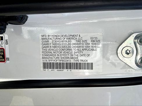 Used 2023 Honda Ridgeline RTL-E image 16