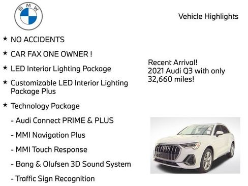 Used 2021 Audi Q3 2.0T Premium Plus w/ Premium Plus Package AWD/4WD image 4