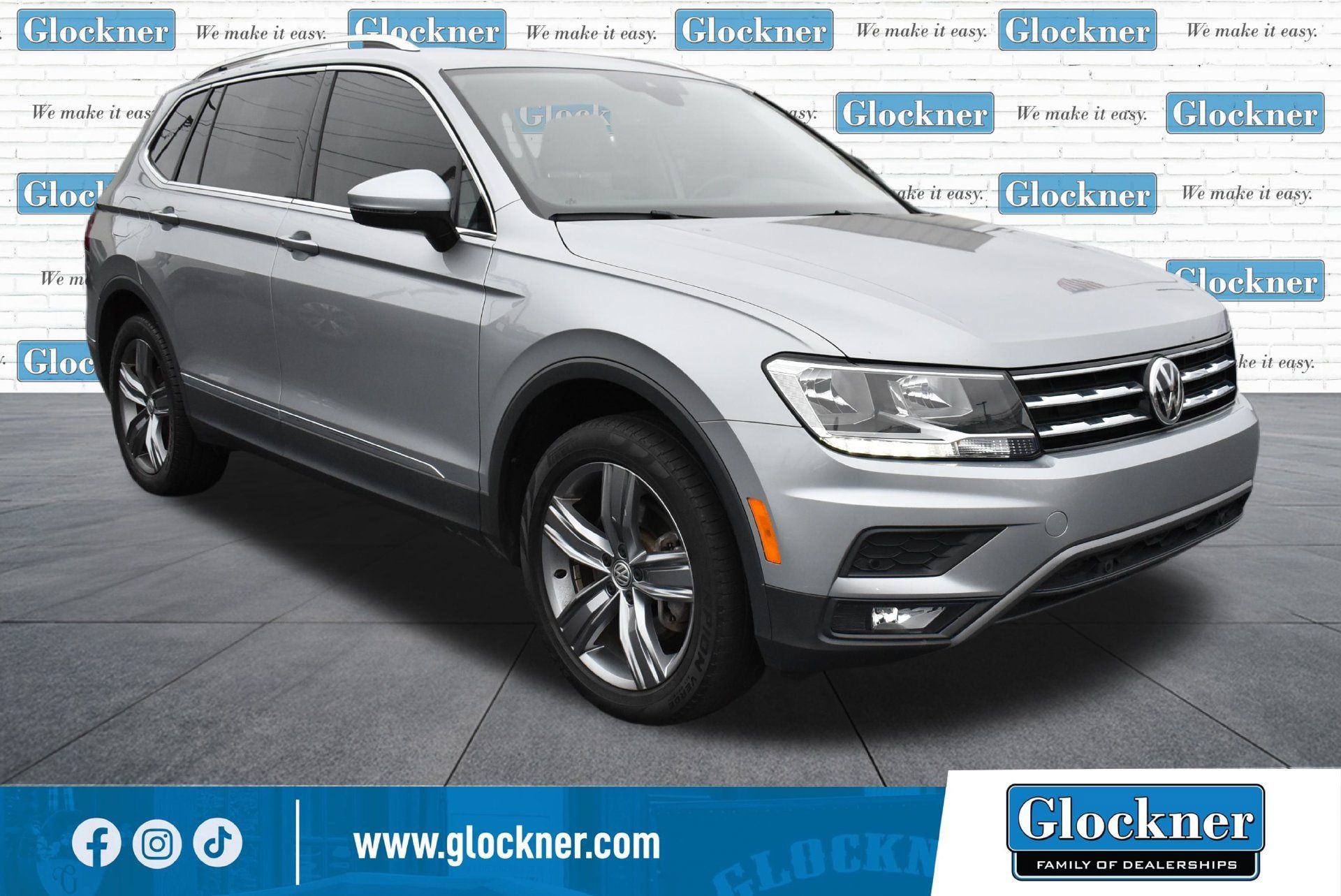 Used 2020 Volkswagen Tiguan SEL w/ 3rd Row Seat Package AWD/4WD image 3