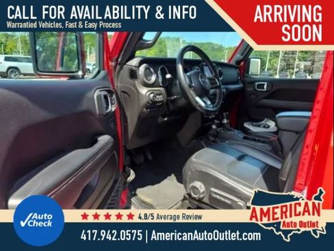 Used 2022 Jeep Wrangler Unlimited Sahara w/ Cold Weather Group AWD/4WD image 2