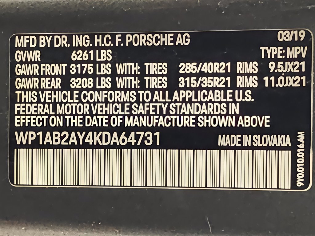 Used 2019 Porsche Cayenne S AWD/4WD image 66