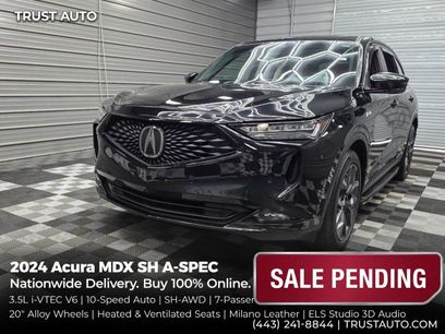 Used 2024 Acura MDX A-Spec