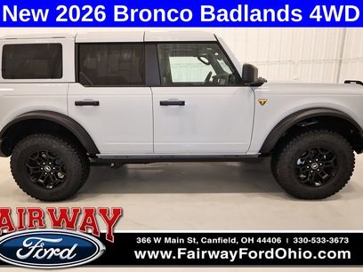 New 2026 Ford Bronco Badlands