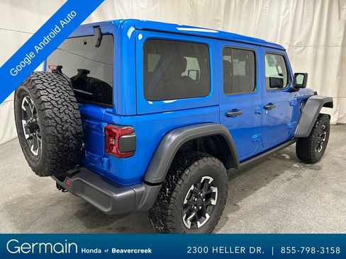 Used 2024 Jeep Wrangler Unlimited Rubicon 4xe w/ Technology Group image 9