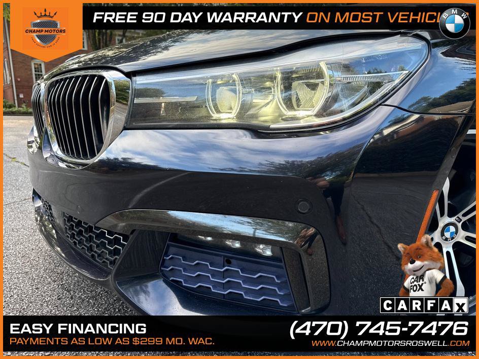Used 2016 BMW 740i w/ Luxury Rear Seating Package RWD image 3