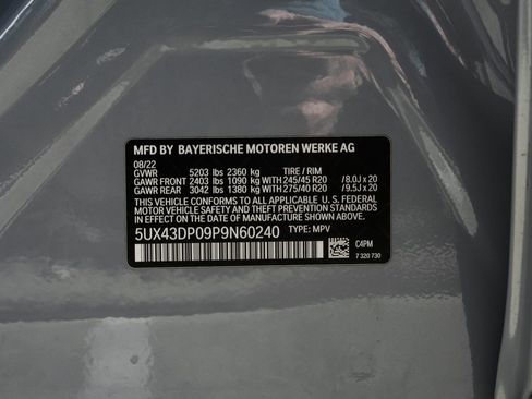 Used 2023 BMW X3 sDrive30i w/ M Sport Package image 70