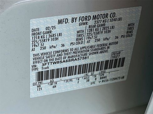 Used 2025 Ford Maverick Lariat w/ 4K Tow Package image 35