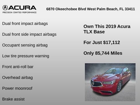 Used 2019 Acura TLX image 24