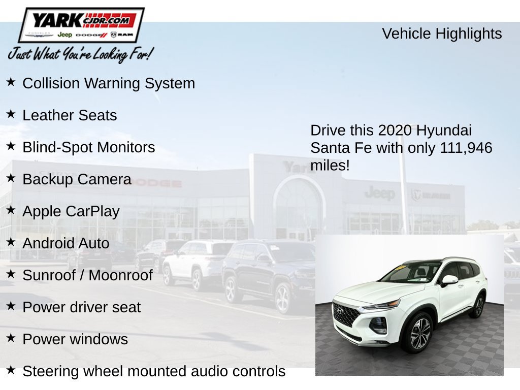 Used 2020 Hyundai Santa Fe SEL AWD/4WD image 7