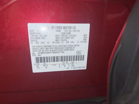 Used 2022 Ford Edge ST w/ Equipment Group 401A AWD/4WD image 10