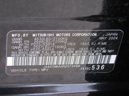 Used 2024 Mitsubishi Eclipse Cross SE AWD/4WD image 23