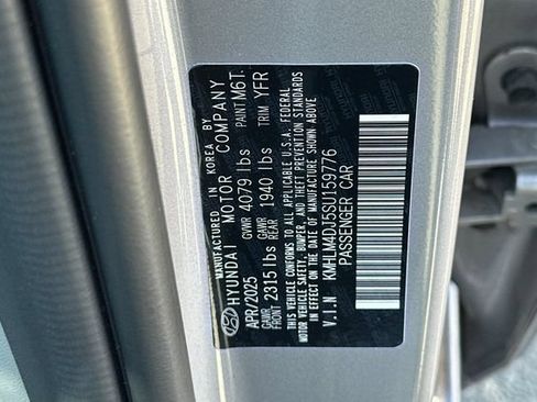 Certified 2025 Hyundai Elantra Hybrid FWD image 33