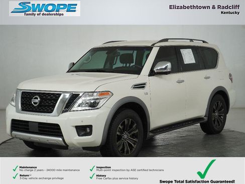 Used 2017 Nissan Armada Platinum w/ Captain Seat Package image 8