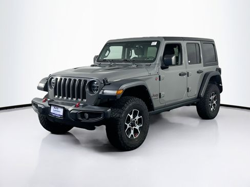 Used 2022 Jeep Wrangler Unlimited Rubicon w/ LED Lighting Group image 1