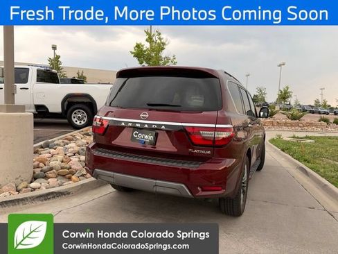 Used 2024 Nissan Armada Platinum w/ Captain's Chairs Package AWD/4WD image 7