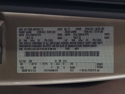 Used 2017 Ford Escape Titanium FWD image 33