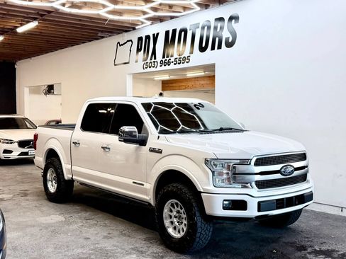 Used 2018 Ford F150 Platinum w/ Equipment Group 701A Luxury AWD/4WD image 1