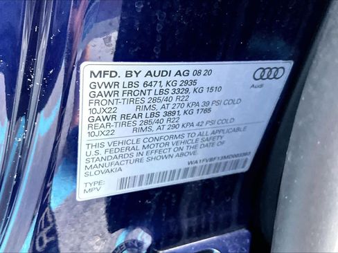 Used 2021 Audi Q8 Prestige AWD/4WD image 33
