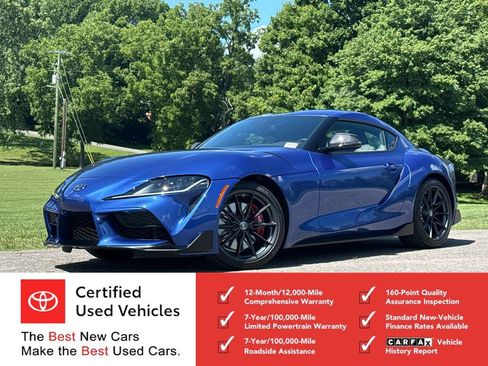 Certified 2026 Toyota Supra Premium w/ Driver Assist Package RWD image 1