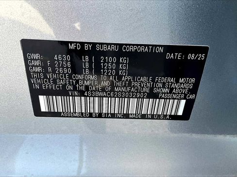 New 2025 Subaru Legacy Premium image 19