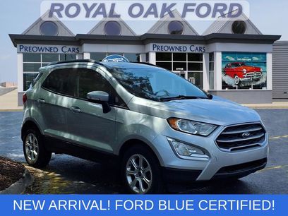 Certified 2020 Ford EcoSport SE