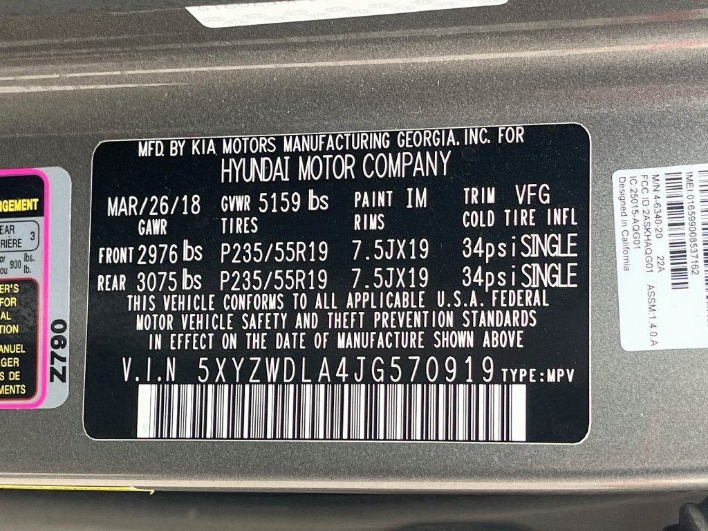 Used 2018 Hyundai Santa Fe Sport AWD/4WD image 33