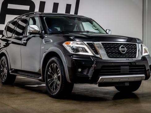 Used 2018 Nissan Armada Platinum w/ Captain Seat Package RWD image 27