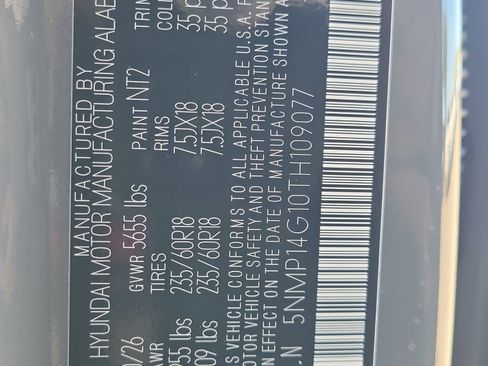 New 2026 Hyundai Santa Fe SE image 30