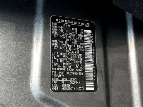 Certified 2023 Nissan Rogue SV AWD/4WD image 19