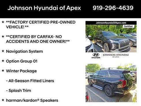 Used 2023 Hyundai Palisade Calligraphy w/ Winter Package AWD/4WD image 6