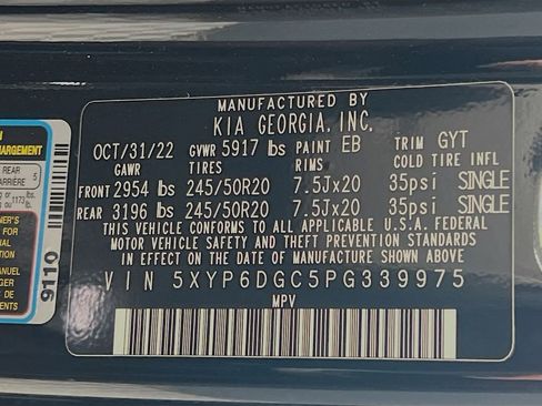 Used 2023 Kia Telluride S w/ S Sunroof Package AWD/4WD image 13